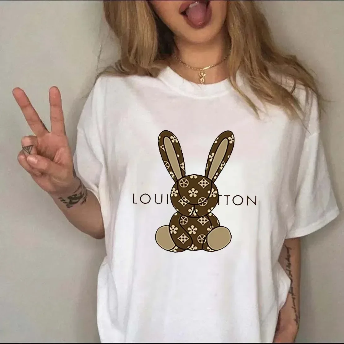 Streetwear Brand Y2K - Luxus Marke Gedruckt Frauen T-shirt Casual