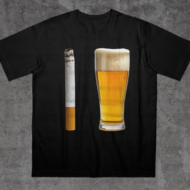 Streetwear Brand Aesthetic - Klassisches Streetwear-T-Shirt mit Kurt Cobain Grafik