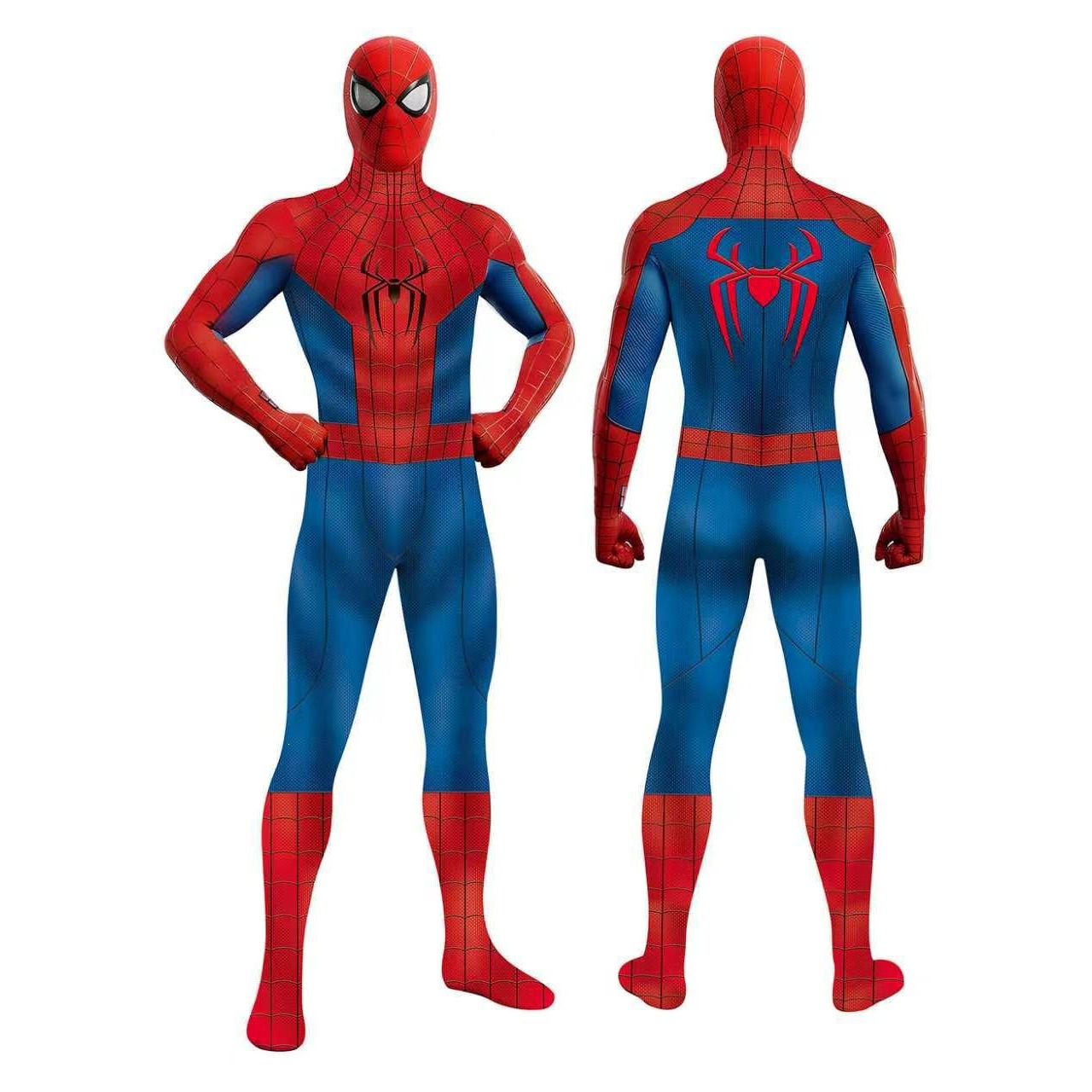 Unisex Mode Spider-Muster Cosp – Streetwear Brand Y2K Bewertung und Preis