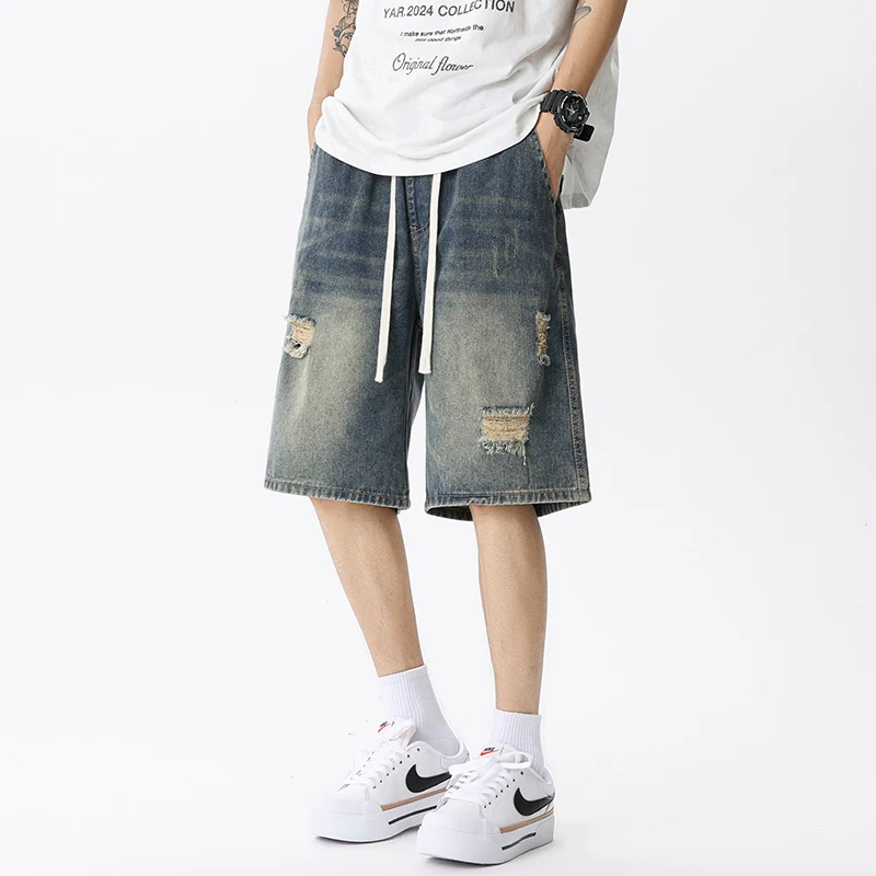 Sommer Dünne Denim Shorts männ – Streetwear Brand Shorts Bewertung und Preis