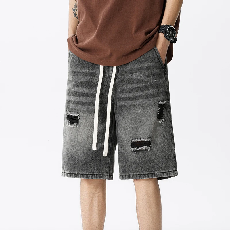 Sommer Dünne Denim Shorts männ – Streetwear Brand Shorts Bewertung und Preis