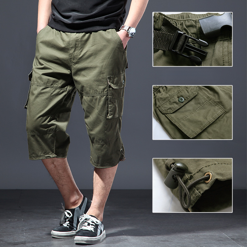 Herren Baumwoll-3/4-Hose, lock – Streetwear Brand Shorts Bewertung und Preis