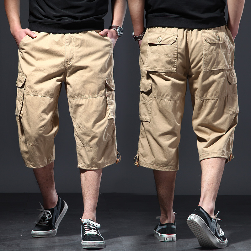 Herren Baumwoll-3/4-Hose, lock – Streetwear Brand Shorts Bewertung und Preis