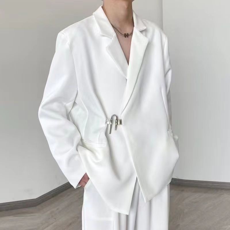 Herren Weißes Casual Blazer-Se – Streetwear Brand Aesthetic Bewertung und Preis
