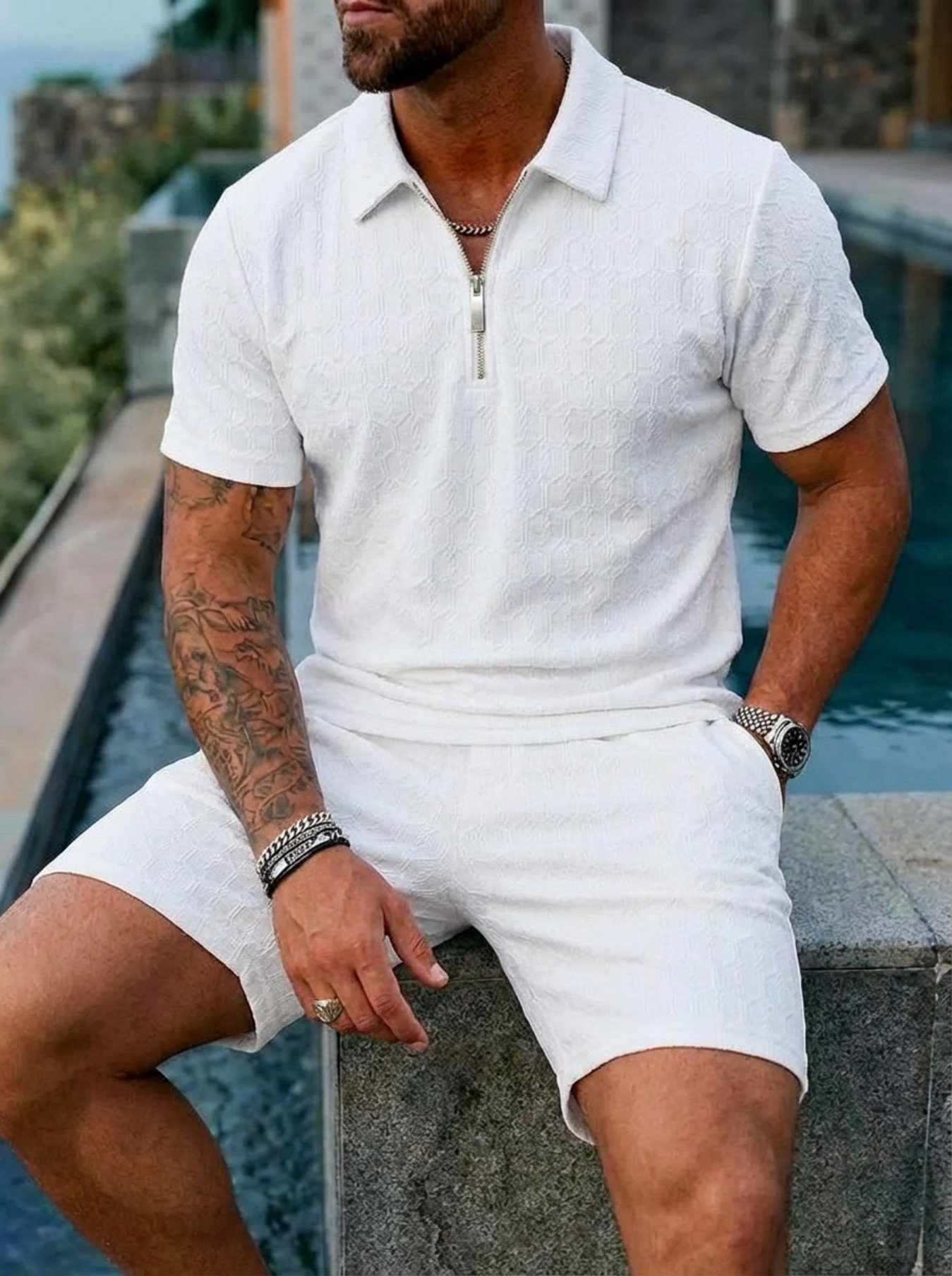 Sommer Neue Herren Mode Reißve – Streetwear Zipper Bewertung und Preis