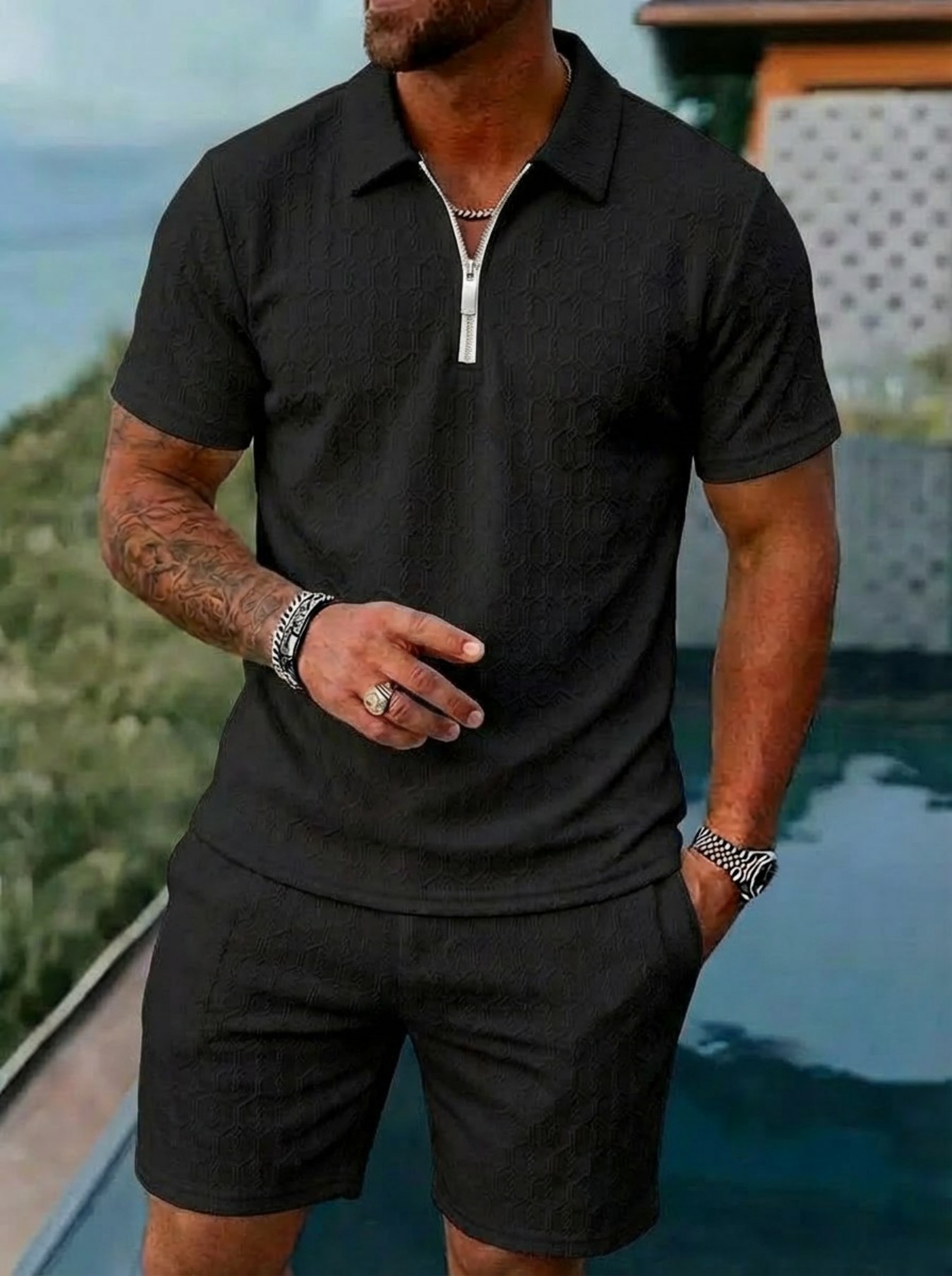 Sommer Neue Herren Mode Reißve – Streetwear Zipper Bewertung und Preis