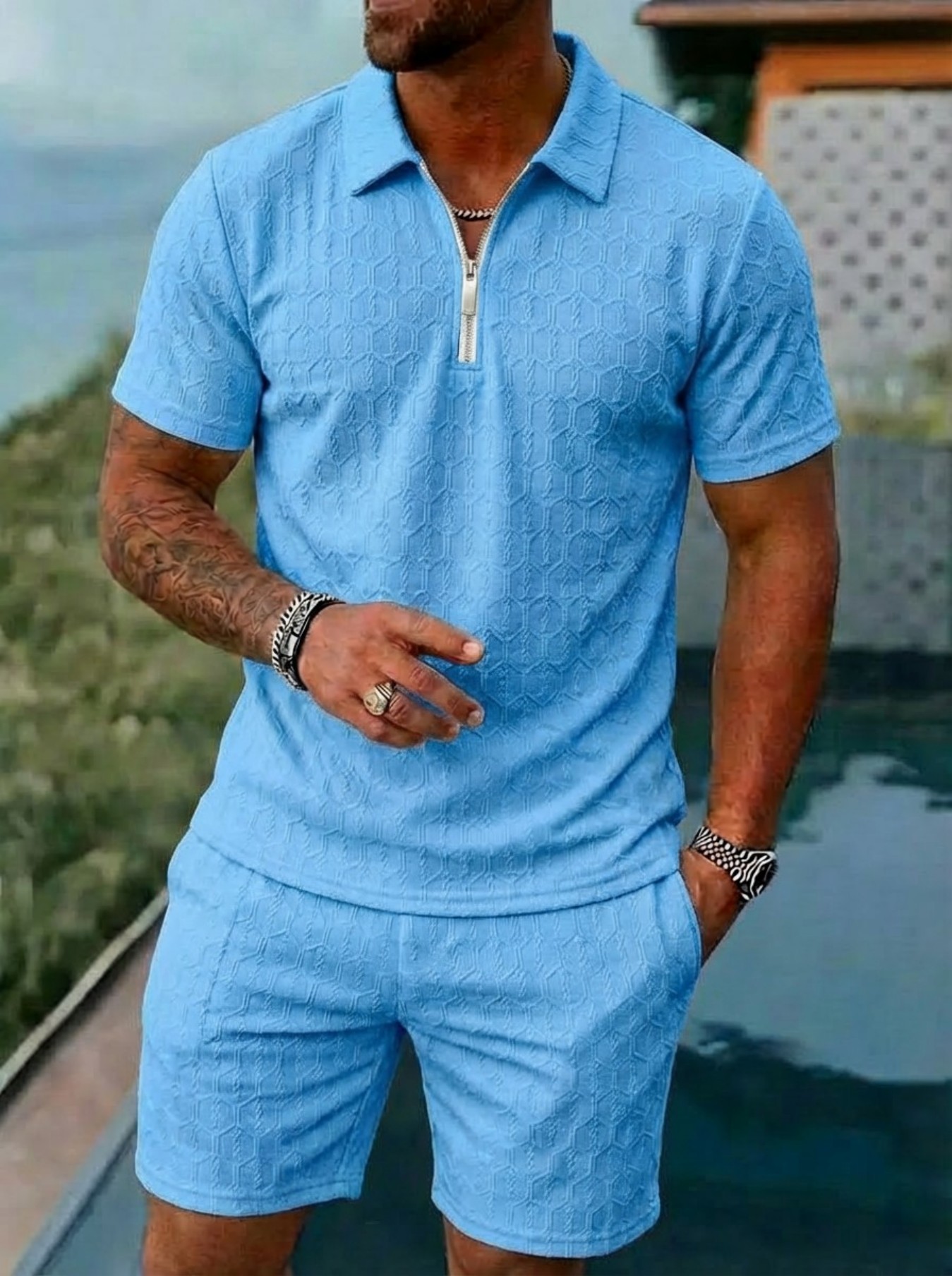 Sommer Neue Herren Mode Reißve – Streetwear Zipper Bewertung und Preis
