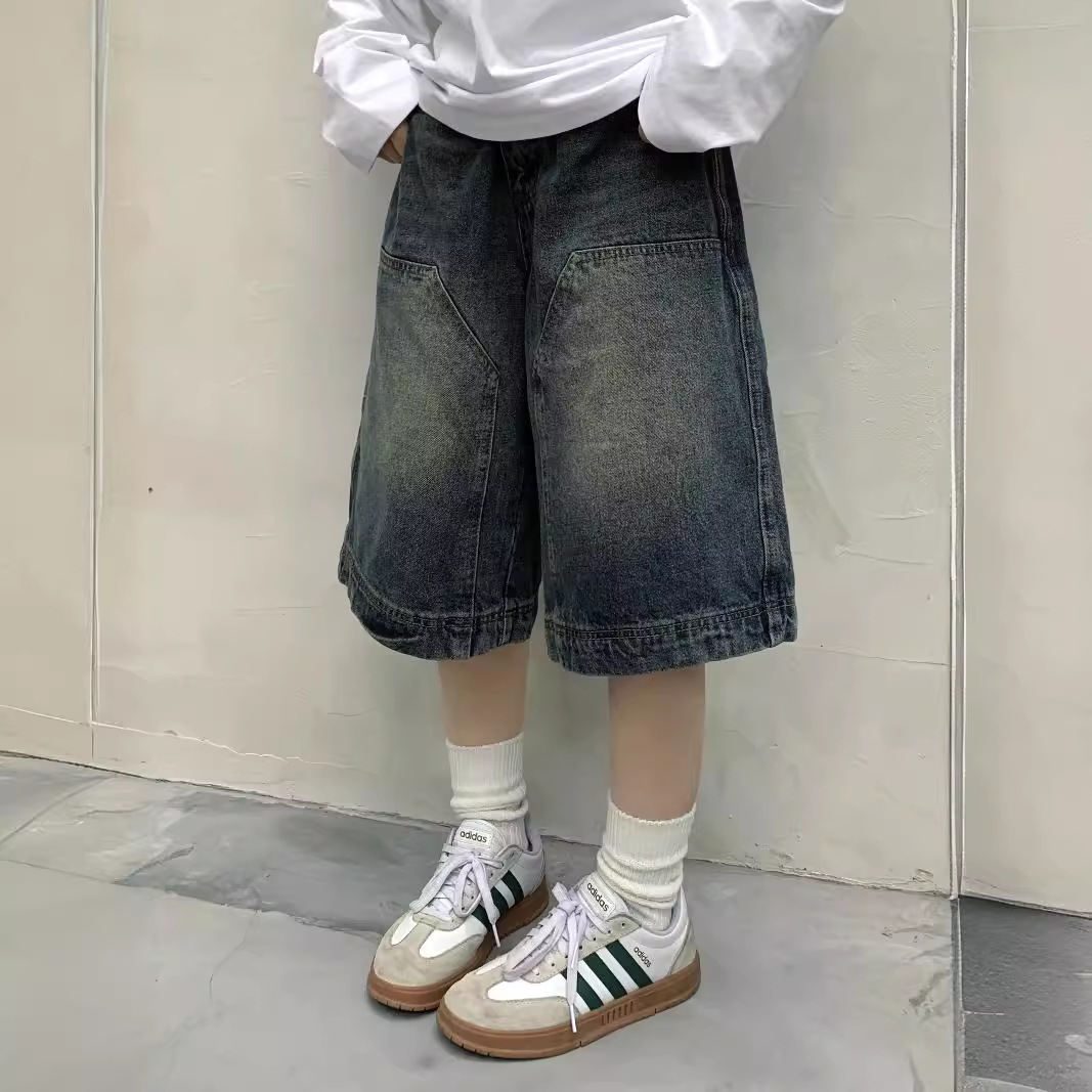 Frauen Y2K Vintage Baggy Jean  – Streetwear Brand Shorts Bewertung und Preis
