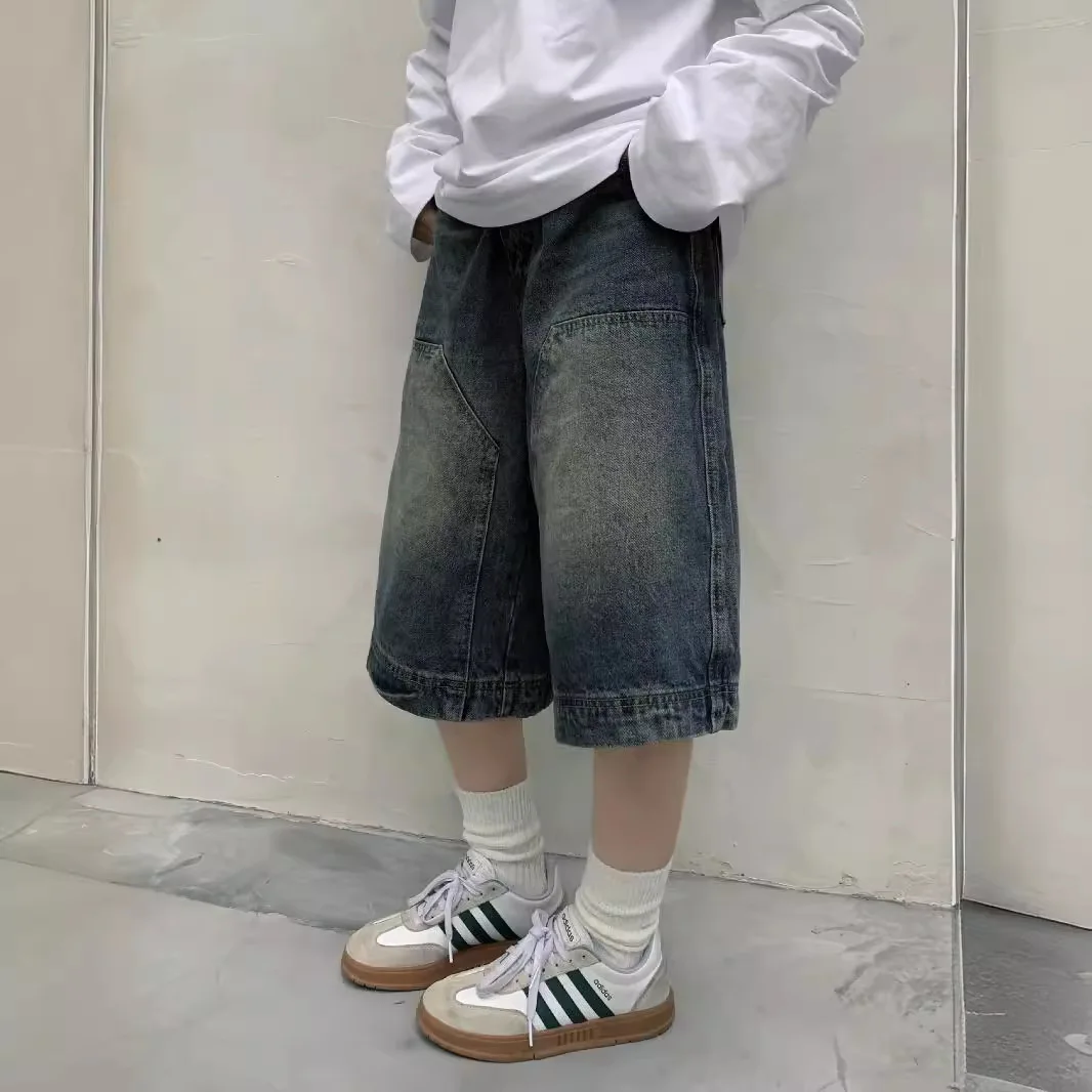Frauen Y2K Vintage Baggy Jean  – Streetwear Brand Shorts Bewertung und Preis