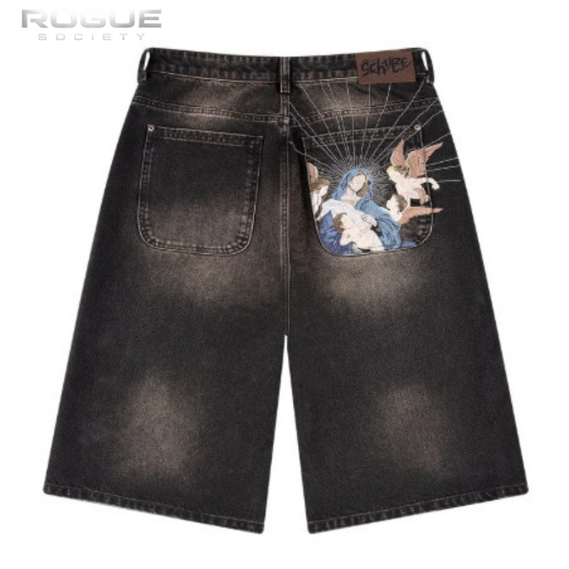 Sommer Luxus Harajuku Jeans-Sh – Streetwear Brand Shorts Bewertung und Preis
