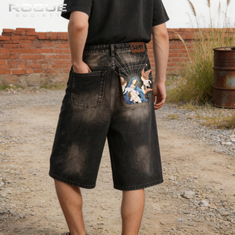 Sommer Luxus Harajuku Jeans-Sh – Streetwear Brand Shorts Bewertung und Preis