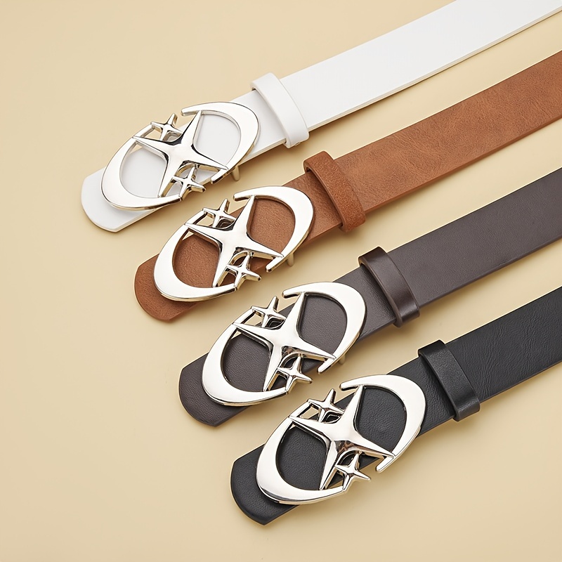 Männer Gürtel Punk Stern Schna – Off White Belt Bewertung und Preis