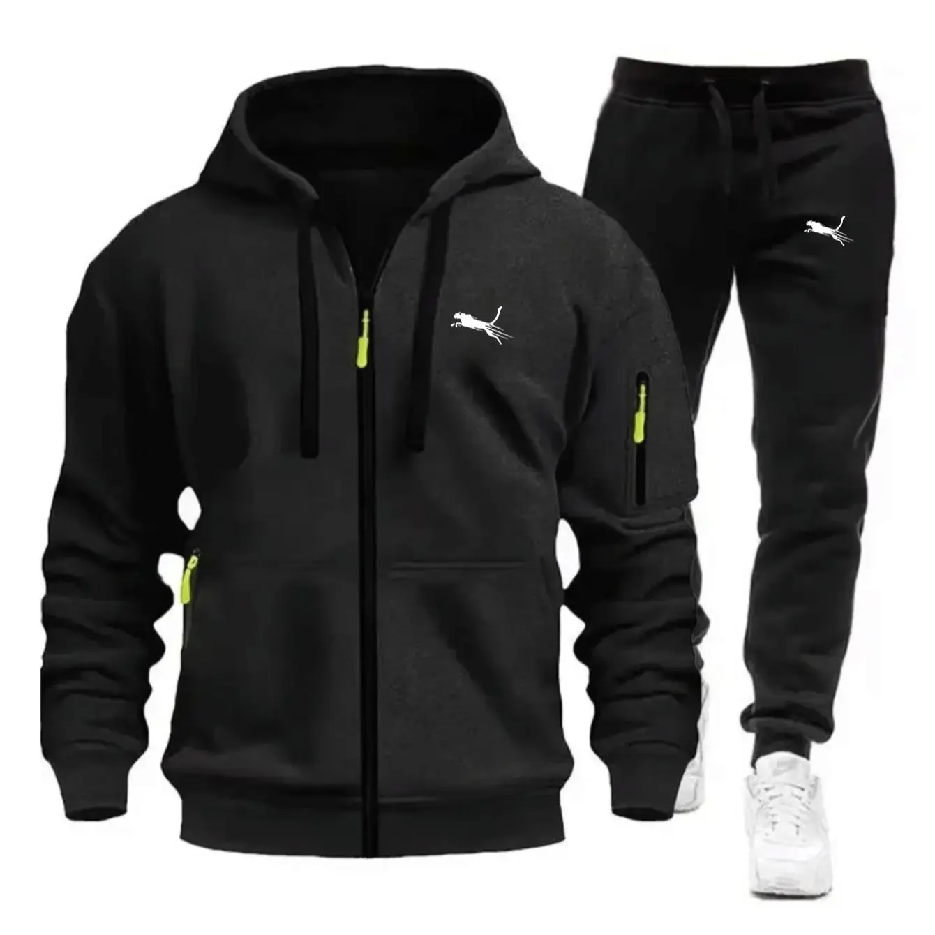 Herren Freizeit-Sweatshirt-Anz – Streetwear Zipper Bewertung und Preis