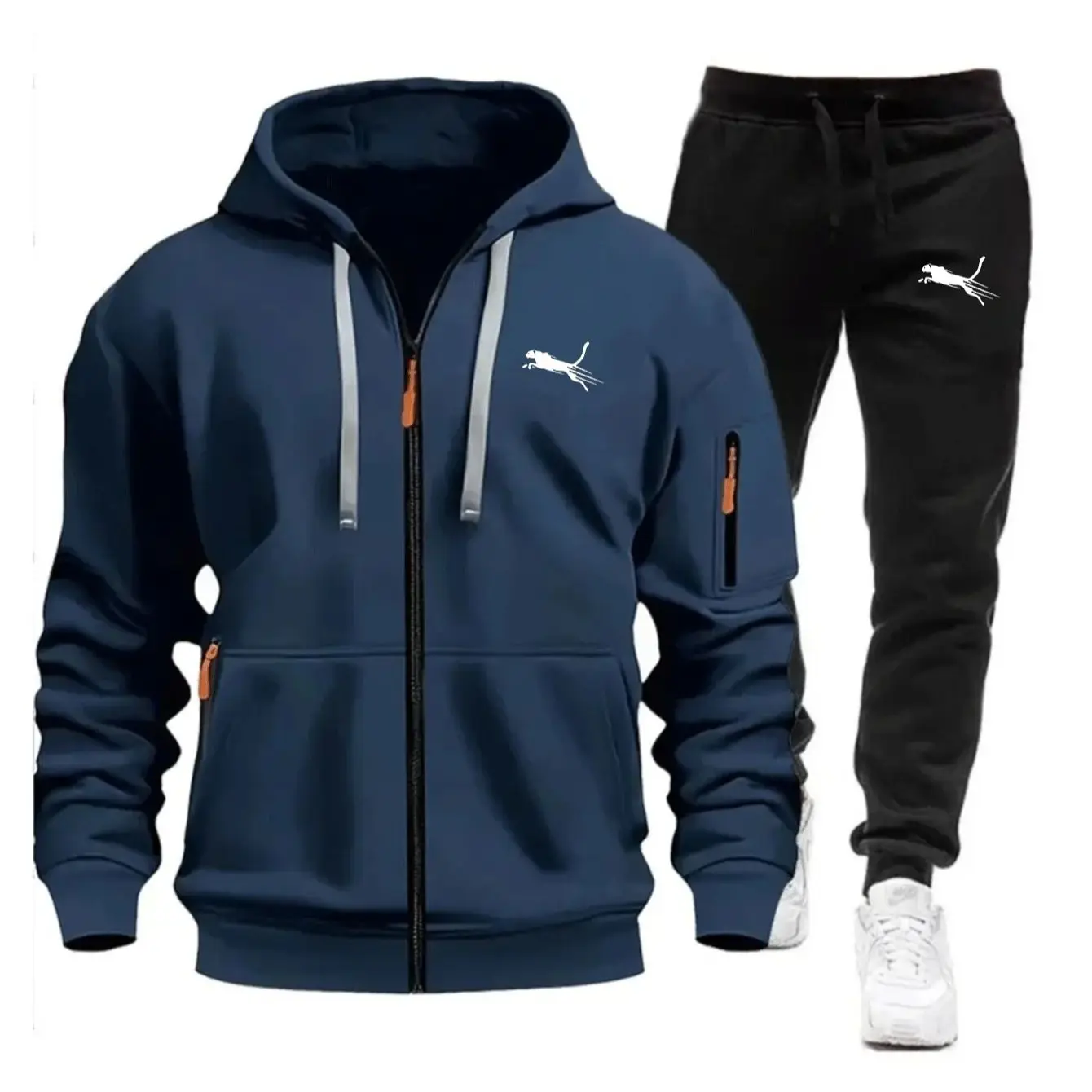 Herren Freizeit-Sweatshirt-Anz – Streetwear Zipper Bewertung und Preis