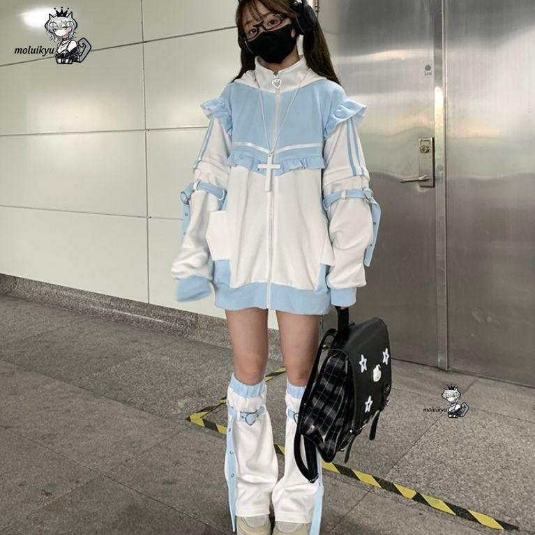 Y2K Kawaii Katzenohren-Hoodie  – Streetwear Brand Y2K Bewertung und Preis